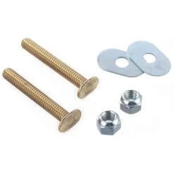 PlumbCraft Toilet Bolt Set 5/16 In