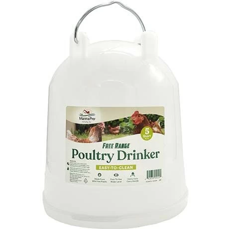 Harris Farms Poultry Drinker - 5 Qt 5 Harris Farms Poultry Drinker - 5 Qt - Image 3