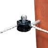 Powerfields 4 Pack Black Rope Corner/End Lag Pulley -Garden And Farm Shop powerfields3218022 1