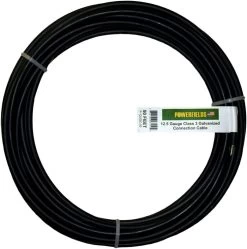 Powerfields Double Insulated 12.5 Gauge Connection Cable, 50 Ft -Garden And Farm Shop powerfields3218037 1