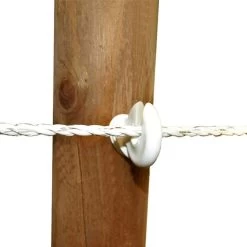 Powerfields Screw-In Ring Insulator, 10 Pack