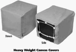 Aspen Snow-Cool Canvas Cover 37" X 37" X 42"