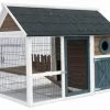Precision Pet Cottontails Hutch Bunny Barn -Garden And Farm Shop precisionpet322027 1