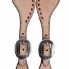 Pro Choice Ladies Stratford Buckstitched Roughout Spur Straps
