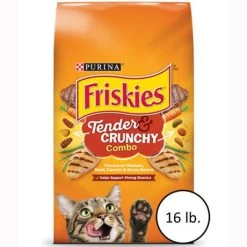 Purina Friskies Tender & Crunchy Combo Adult Cat Food - 16 Lb
