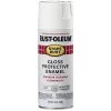 Rust-Oleum Stops Rust Gloss Spray Enamel - White, 12 Oz -Garden And Farm Shop rustoleum5667151 1
