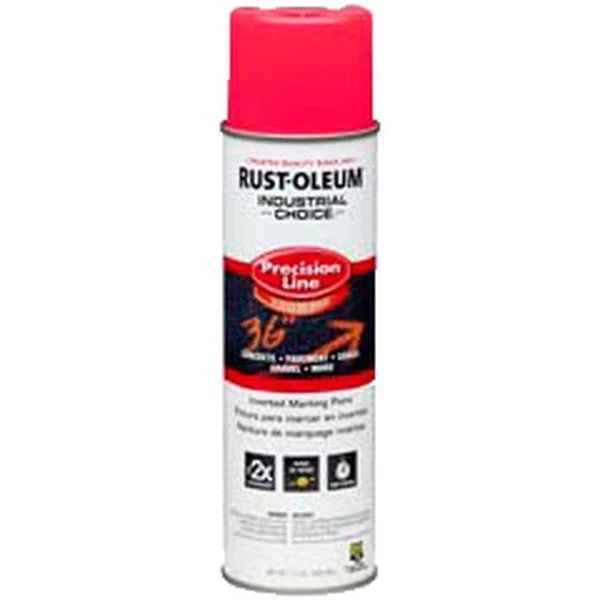 Rust-Oleum Line Marking Paint - Fluorescent Pink, 17 Oz 3 Rust-Oleum Line Marking Paint - Fluorescent Pink, 17 Oz