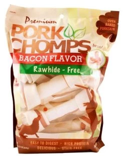 Pork Chomps 6" Backon Knot Bone - Pork, 8 Count