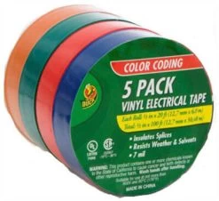 Duck Assorted Vinyl Electrical Tape