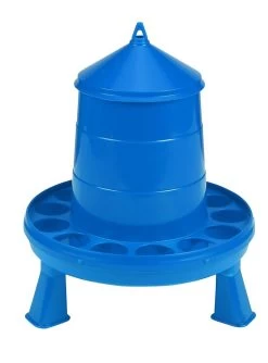 Little Giant Plastic Poultry Feeder W/ Legs - 4 Lb