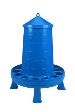 Little Giant Plastic Poultry Feeder W/ Legs - 35 Lb