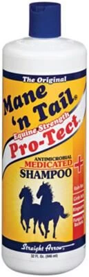 Straight Arrow Mane 'N Tail Pro-Tect Medicated - 32 Oz