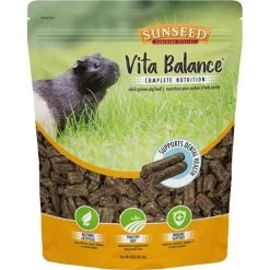 Sunseed Vita Balance Complete Nutrition Adult Guinea Pig Food - 4 Lb