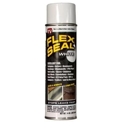 Flex Seal Spray On Liquid Rubber - White 3 Flex Seal Spray On Liquid Rubber - White