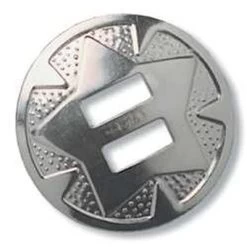 Tandy Leather Slotted Round Conchos, 1 1/4 In. 10/Pk