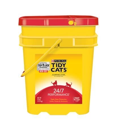 Tidy Cat 24/7 Performance Multi-Cat Clumping Litter-35 Lbs - 35 Lbs 3 Tidy Cat 24/7 Performance Multi-Cat Clumping Litter-35 Lbs - 35 Lbs