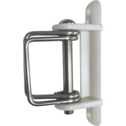 Patriot Tru Test White Wide Tape Connector/ End Strainer Insulator