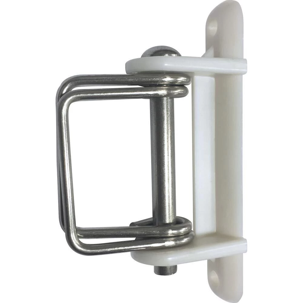 Patriot Tru Test White Wide Tape Connector/ End Strainer Insulator 3 Patriot Tru Test White Wide Tape Connector/ End Strainer Insulator