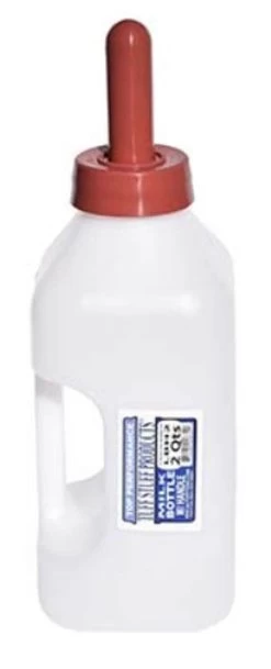 Tuff Stuff Snap-On Nipple Milk Bottle With Handle - 2 Qt