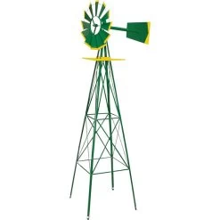Valley 8 Ft Windmill Ornament - John Deere Green