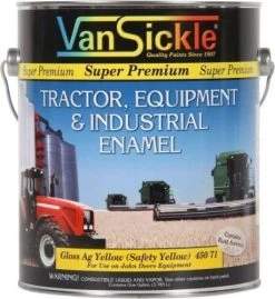 Van Sickle Enamel Paint - John Deere Yellow, 1 Gal