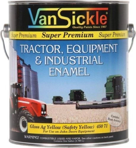 Van Sickle Enamel Paint - John Deere Yellow, 1 Gal 3 Van Sickle Enamel Paint - John Deere Yellow, 1 Gal