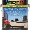 Van Sickle Equipment Gloss Enamel - Flat Black, 1 Gal