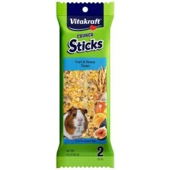 Vitakraft Crunch Sticks For Guinea Pigs - Fruit & Honey, 3.5 Oz