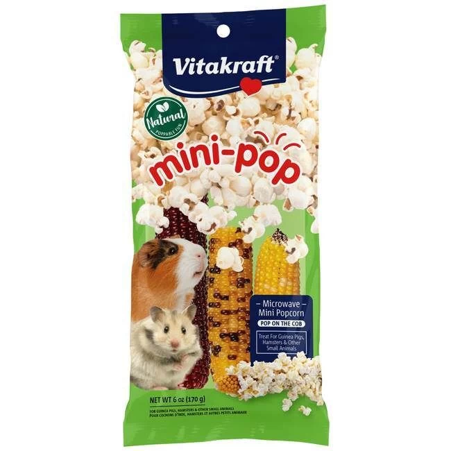 Vitakraft Mini-Pop Small Animal Treat - 6 Oz 3 Vitakraft Mini-Pop Small Animal Treat - 6 Oz