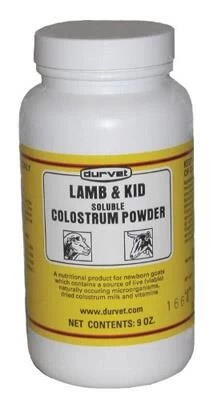 Durvet Lamb & Kid Soluble Colostrum Powder - 9 Oz