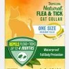 Tropiclean Natural Waterproof One Size Flea & Tick Collar For Cats