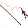 Ethical Pet Feather Dangler Teaser Wand - Multi, 18 In