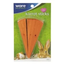 Ware 3 Pack Karrot Sticks Fun Chew Toys
