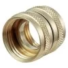 Titan Casters Brass Swivel Hose Connector - 3/4 In