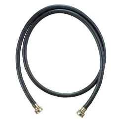 Titan Casters Rubber Washing Machine Hose - 6 Ft