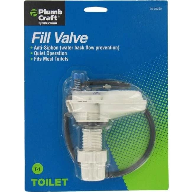 Titan Casters Water Saver Fill Valve - White 3 Titan Casters Water Saver Fill Valve - White