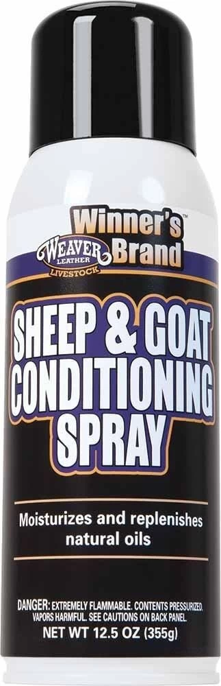 Weaver Leather Conditioning Spray Sheep/Goat - 12.5 Oz 3 Weaver Leather Conditioning Spray Sheep/Goat - 12.5 Oz