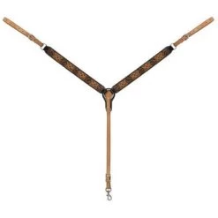 Weaver Leather Turquoise Cross Breast Collar - Leather, 1-3/4 In