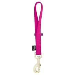 Weaver Leather Goat Lead With 8 In Loop - Hot Pink, Nylon, 10 In