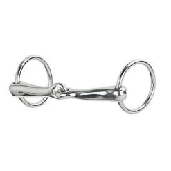 Weaver Leather Pony Ring Snaffle Bit - 4-1/2 In