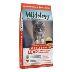 Wildology Wholesome Leap Food - Salmon & Brown Rice, 15 Lb