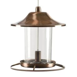 Perky-Pet Panorama Wild Bird Feeder - Copper