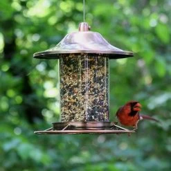 Perky-Pet Panorama Wild Bird Feeder - Copper 9 Perky-Pet Panorama Wild Bird Feeder - Copper -Garden And Farm Shop woodstreamcorp.431997 4