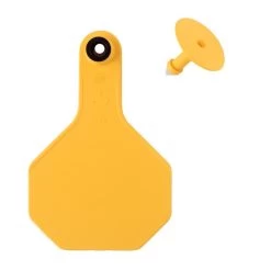 Y-Tex 25 Pack Livestock Tag Blank Medium - Yellow