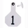 Y-Tex 25 Pack Livestock Tag Numbered Medium - White -Garden And Farm Shop ytex435101 1