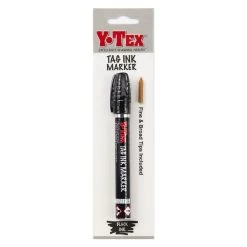 Y-Tex Tag Ink Pen Black
