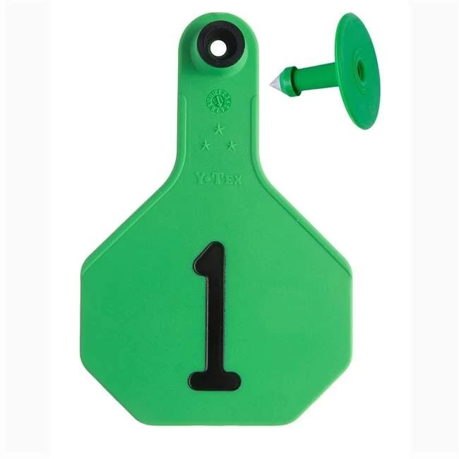 Y-Tex 3*All American Tags #1-25 - Green 3 Y-Tex 3*All American Tags #1-25 - Green